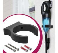 Soporte de Pared para Aspiradora Soporte para Aspiradora Inalámbrica Compatible con la Serie Makita DCL Negro