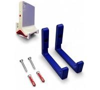 Soporte de pared para AVM Fritz Repeater 6000 (incluye material de fijación), color azul