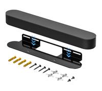 Soporte de pared para barra de sonido Sonos Beam Gen 1 y Gen 2 | Metal robusto para un agarre estable, orificio para cables sin obstáculos, incluye material de montaje para un montaje fácil