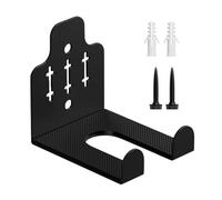 Soporte de pared para barras, estante de pared para barras, soporte organizador que ahorra espacio, a prueba de óxido, organización de gimnasio resistente para garaje, entrenamiento, hogar, sótano