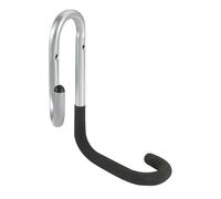 Soporte de pared para bicicleta con espacio para 1 bicicleta y 1 casco, con 2 ga