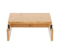 Soporte de pared para bicicleta de madera - Soporte horizontal para bicicleta, espacio de almacenamiento interior | Soporte de muebles flotante para exhibición de ciclismo, suplemento de utilidad