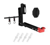 Soporte de pared para bicicleta, organizador de exhibición de bicicleta que ahorra espacio, colgador de pared plegable para bicicleta, reparación de ciclismo, mantenimiento de carretera, equitación