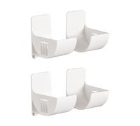 Soporte de pared para bolsas de basura, organizador de bolsas de basura, dispensador de plástico para estante de cocina