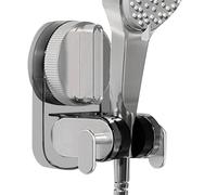 Soporte de pared para cabezal de ducha, soporte de ajustable, construcción segura de mascotas, instalación con un solo y diseño móvil, 7,7 x 8 x 10,5 cm