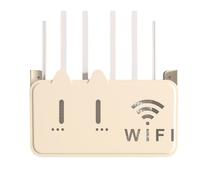 Soporte de pared para caja de cables, soporte acrílico adhesivo para montaje en pared, soporte multifuncional para enrutador, estante decorativo para caja de cables para decodificador, control remoto