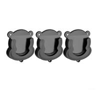 Soporte de pared para cámara Blink, soporte de cámara interior Gen 2, 3 piezas de soporte de cámara ABS negro para Blink Outdoor 4 para Mini para Mini 2 Ring Gen 2 con accesorios de montaje