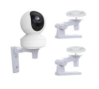 Soporte de pared para cámara compatible con Reolink E1 Pro/Reolink E1, soporte de cámara de techo ajustable de 180°, soporte de cámara de esquina con placa de montaje, instalación de taladro, paquete