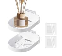 Soporte De Pared para Cámara De Seguridad - Soporte Universal Adhesivo Fuerte | Parpadeante Arlo Wyze Holder | Propietarios De Viviendas, Inquilinos, Estante Monitor De Bebé,