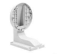 Soporte de pared para cámara domo -1258ZJ, soporte de cámara de seguridad ABS blanco, placa de pared de vigilancia resistente para cámaras domo IP, base de montaje CCTV al aire libre