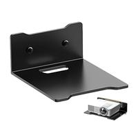 Soporte de pared para cámara, router de pared, soporte de montaje para altavoces inalámbricos, estante de metal para routers, estantes AV debajo del televisor para cajas de cables, reproductores de