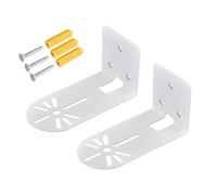 Soporte de pared para cámara - soporte compacto 9x4x5cm, soporte de metal para cámara de seguridad con ángulo de visión flexible | soporte duradero para monitores interiores exteriores