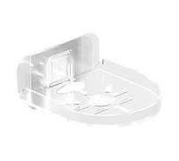 Soporte de pared para cámara: soporte de estante con pegamento, dispositivos de seguridad Durablesplatform, monitor de bebé interior, altavoz de mascotas | Organizador de ahorro de espacio para