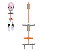 Soporte de Pared para Casco, Estante Vertical Accesorios Ciclismo - Colgador Bicicletas, Cuentakilómetros Gafas Taller Doméstico Sótano Cuarto