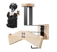 Soporte de pared para casco, soporte para colgar cascos de motocicleta, almacenamiento de equipo todo en cascos, solución de visualización de casco eficiente en espacio, organizador de pared para