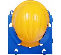 Soporte de pared para cascos de construcción, paquete de 2 a 12 soluciones de almacenamiento de casco de seguridad para taller, fábrica, tienda minorista, organización de garaje