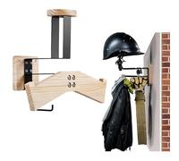 Soporte de pared para cascos, organizador de casco de pared resistente, soporte de pared para cascos de bicicleta, soporte de exhibición para cascos de motocicleta, bicicleta, béisbol, rugby