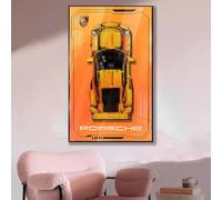 Soporte de pared para coche Lego Technic 42056 Pors*Che 911 GT3 RS, placa de pared, ideas de regalo, tablero de pared, marco de pared de juguete, souvenirs, coleccionables