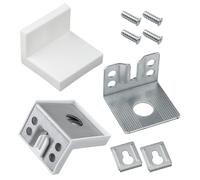 Soporte de pared para colgar en la pared como pieza de repuesto para estantes Ikea Kallax, montaje en pared, colgador de armario (2 unidades)