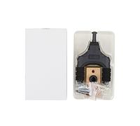 Soporte de pared para colgar guitarra, se adapta a la mayoría de bajos con tornillos, ganchos para perchas, soporte de estante con estante