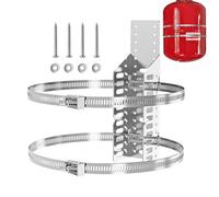 Soporte de pared para depósito de expansión, soporte para depósito de gas, soporte para depósito de expansión térmica, soporte para depósito de nitrógeno para tanque de 5 galones o barras de 13