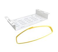Soporte de pared para enrutador, instalación de oficina en casa, soporte flotante para reproductor de enrutador, soporte de estante de almacenamiento
