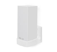 Soporte de pared para enrutador Linksys MX4200 Mesh WiFi 6 (AX4200), soporte de soporte fácil de instalar, reduce interferencias y desorden, montaje adhesivo y atornillado