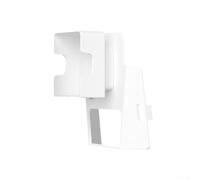 Soporte de pared para enrutador STARLINK, soporte de pared ABS con organizador de cables para casa rodante, oficina, color blanco