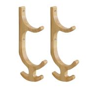 Soporte De Pared Para Esterilla De Yoga De Madera - 1 Par De Estantes De Pared Para Almacenamiento De Ejercicios | Organizador Del Estante Del Almacenamiento De La Estera, Organizador DelEquipo DelGim