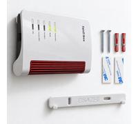 Soporte de pared para Fritz!Box 7530 AX, 7530, 7510, 5530 Fiber, 6850 LTE, 6850 5G y 4050 - Router para pegar o atornillar, fabricado en Berlín