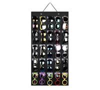 Soporte de pared para gafas de sol - soporte para gafas de fieltro, organizador que ahorra espacio, almacenamiento colgante duradero con fácil acceso | Práctica puerta detrás del organizador de gafas