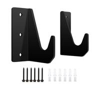 Soporte de pared para gato, estante de herramientas resistente, soporte hidráulico de 4.65 x 1.77 pulgadas, soportes de acero resistentes, diseño de almacenamiento que ahorra espacio para organización