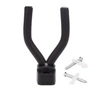 Soporte de pared para guitarra con tornillos, soporte de gancho ajustable en forma de U, soporte de exhibición para guitarrista, violín, soporte de exhibición, accesorios montados