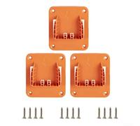 Soporte de pared para herramientas eléctricas de batería de iones de litio de 18 V, para Ridgid y para dispositivos AEG, soporte de batería, soporte para batería, soporte para baterías para taller