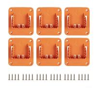 Soporte de pared para herramientas eléctricas RIDGID de iones de litio de 18 V, para soporte ABS resistente a los impactos con tornillos, soporte de colgador de herramientas inalámbrico para ahorrar
