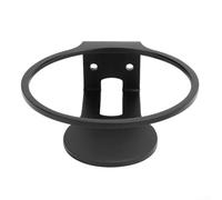 Soporte de pared para HomePod Mini con aleación de aluminio y organizador de cables para una gestión limpia de cables y uso eficiente del espacio (negro)