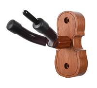 Soporte de pared para instrumentos musicales, fácil instalación, organizadores eficientes, estructura de madera para instrumentos de violín, soporte de exhibición