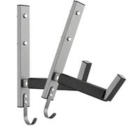 Soporte de Pared para Kayak,2 Piezas Gancho Soporte Multiusos Para Garaje Capacidad 90 Kg | Perchero Ahorrador Espacio Tablas Paddle Surf,Para Canoa Paddleboard Snowboard Exterior Interior Hogar