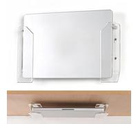 Soporte de pared para laptop, tabletas, iPad, MacBooks, interruptores, superficies que ofrecen una construcción acrílica resistente y montaje flexible de tornillo o carpeta