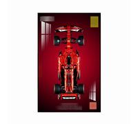 Soporte de pared para LE*GO 42207 Techni Fe*rrari SF-24 F1 Ca, compatible con LE*GO 42207, LE*GO soporte de pared para coche, solo panel de pared, C
