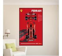 Soporte de pared para LE-GO para 42207 Ferrarri SF-2-4 F1, decoración de soporte de montaje en pared (sin modelo) (C)