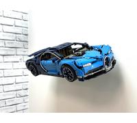 Soporte de pared para Lego Bugatti Chiron 42083