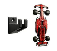 Soporte de pared para Lego Technic F1 Ferrari SF-24 42207 - Fijación vertical de alta resistencia en PETG GF (fibra de vidrio) - Diseño invisible - Fabricado en Francia