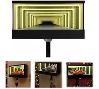 Soporte de pared para llaves de coche y garaje, divertido diseño de infinito (impreso en 3D)