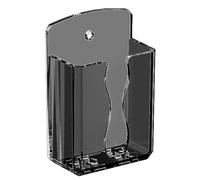 Soporte de Pared para Mando a Distancia | Bandeja de Pared translúcida para TV y Aire Acondicionado Punch - de Almacenamiento de Pared Organizador de Medios | Teléfono Nocturno y Controlador