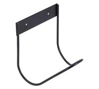 Soporte de pared para manguera de agua, estante de metal resistente, estante de almacenamiento de manguera, estante de almacenamiento desmontable para manguera de jardín, capacidad de carga de 5 kg