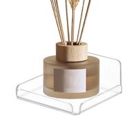 Soporte de pared para monitor de bebé - Estante adhesivo para cámara, flotante sin taladrar, pequeño soporte de seguridad | Estante interior universal para monitores para bebés Cámaras de seguridad