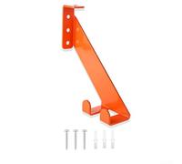 Soporte de pared para motosierra, organizador 3 en 1 resistente para herramientas con triple opción de colgar, se adapta a motosierras de gas y eléctricas hechas de acero inoxidable (A)