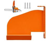Soporte de pared para motosierra, para pared de garaje, sistema de almacenamiento de acero inoxidable para herramientas, jardín, tractor, camping, almacenamiento