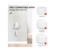 Soporte de pared para Nest WiFi Pro, almacenamiento en pared, 2 unidades